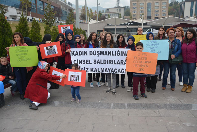 KARABÜK’TE IRMAK BEBEK PROTESTOSU