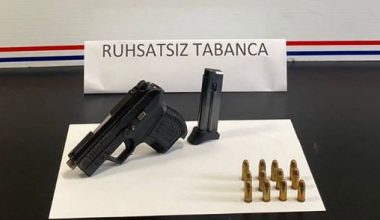 RUHSATSIZ TABNACAYLA YAKALANAN 3 ŞÜPHELİ GÖZALTINA ALINDI