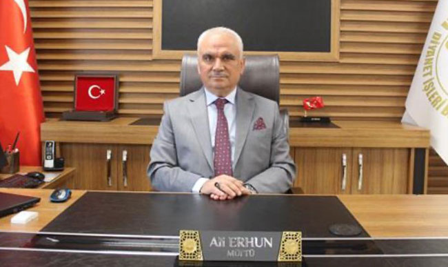 KARABÜK MÜFTÜSÜ ALİ ERHUN OLDU