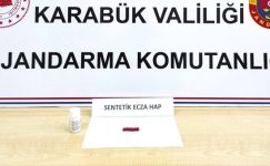 SENTETİK HAPLA YAKALANAN ŞÜPHELİ GÖZALTINA ALINDI